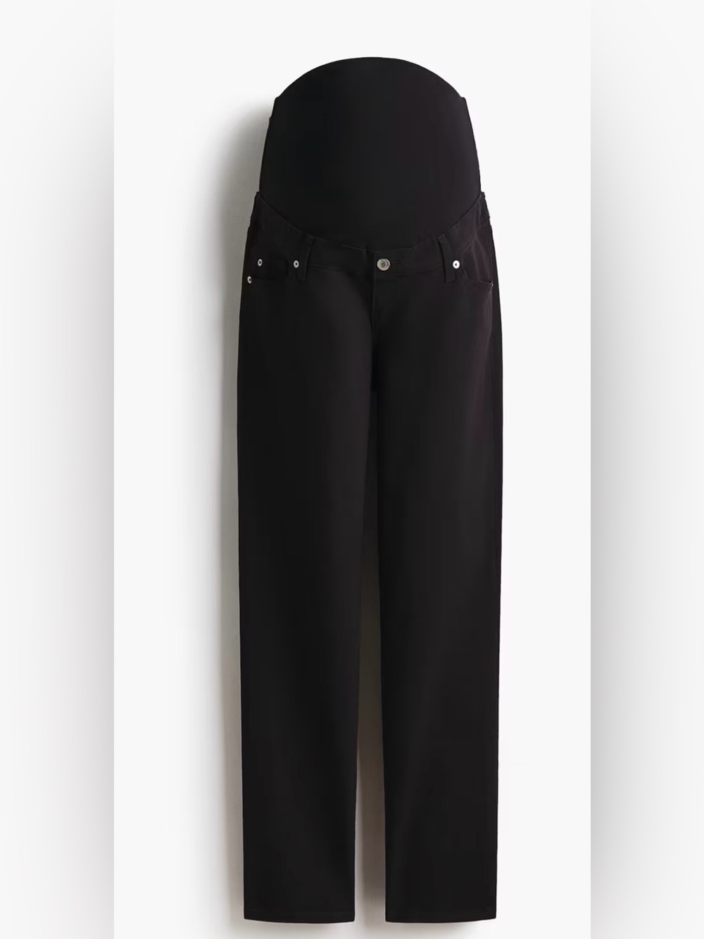 Maternity Black Wide Leg Jeans
